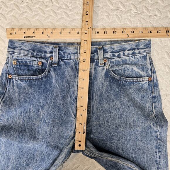 Vintage Levi's 501 XX Jeans Mens 32x31 Acid Wash Cotton USA 80's Grunge Rock - Picture 12 of 14